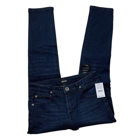 Hudson Kids Jeans Jude Original Skinny Size 10 Street Dark Wash Stretch Denim - Picture 5 of 13